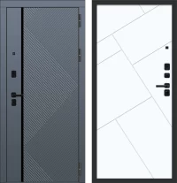 Входная дверь МеталЮр 3К M104 Velluto Bianco