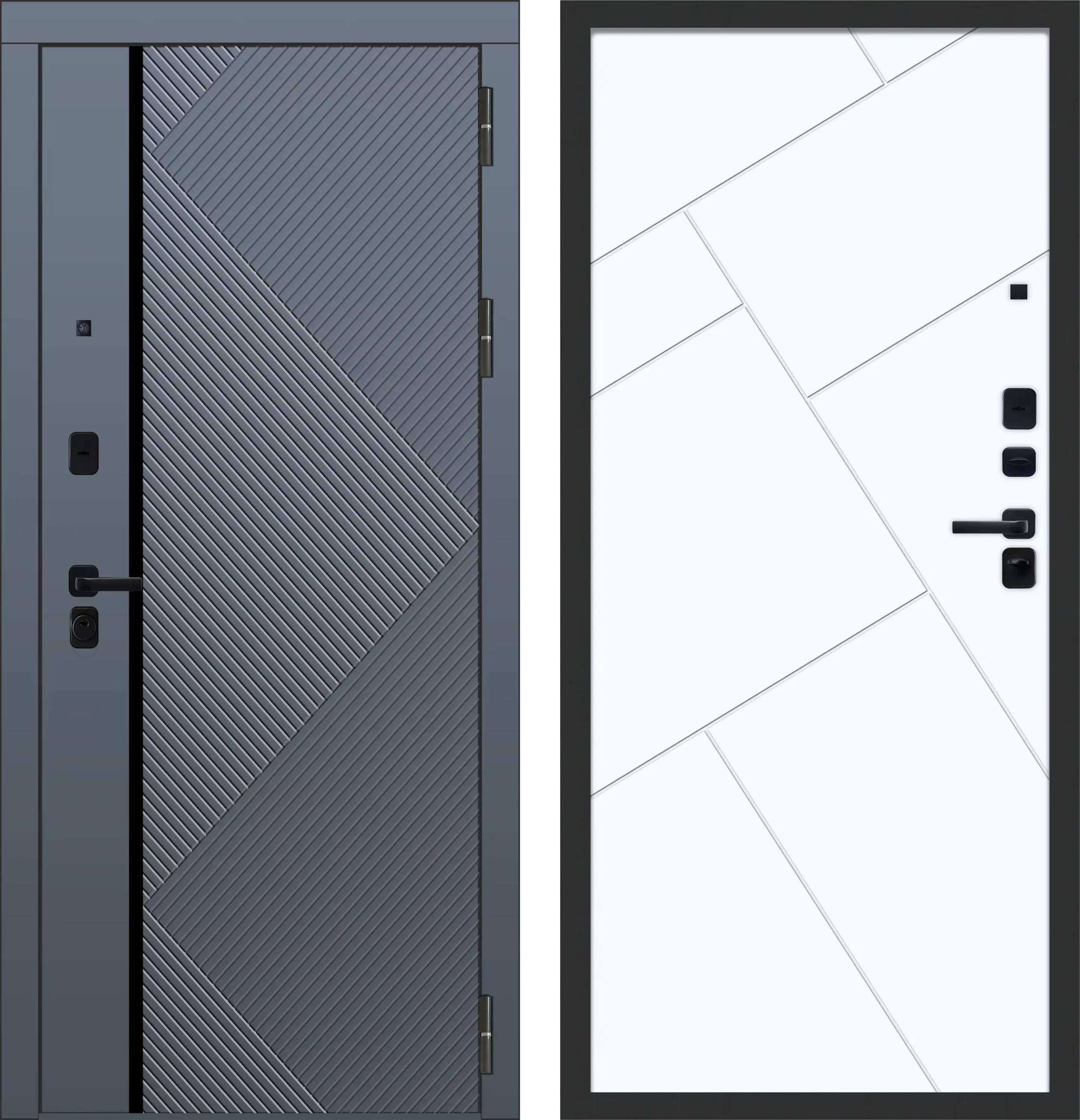 Входная дверь МеталЮр 3К M104 Velluto Bianco Входная дверь МеталЮр 3К M104 Velluto Bianco