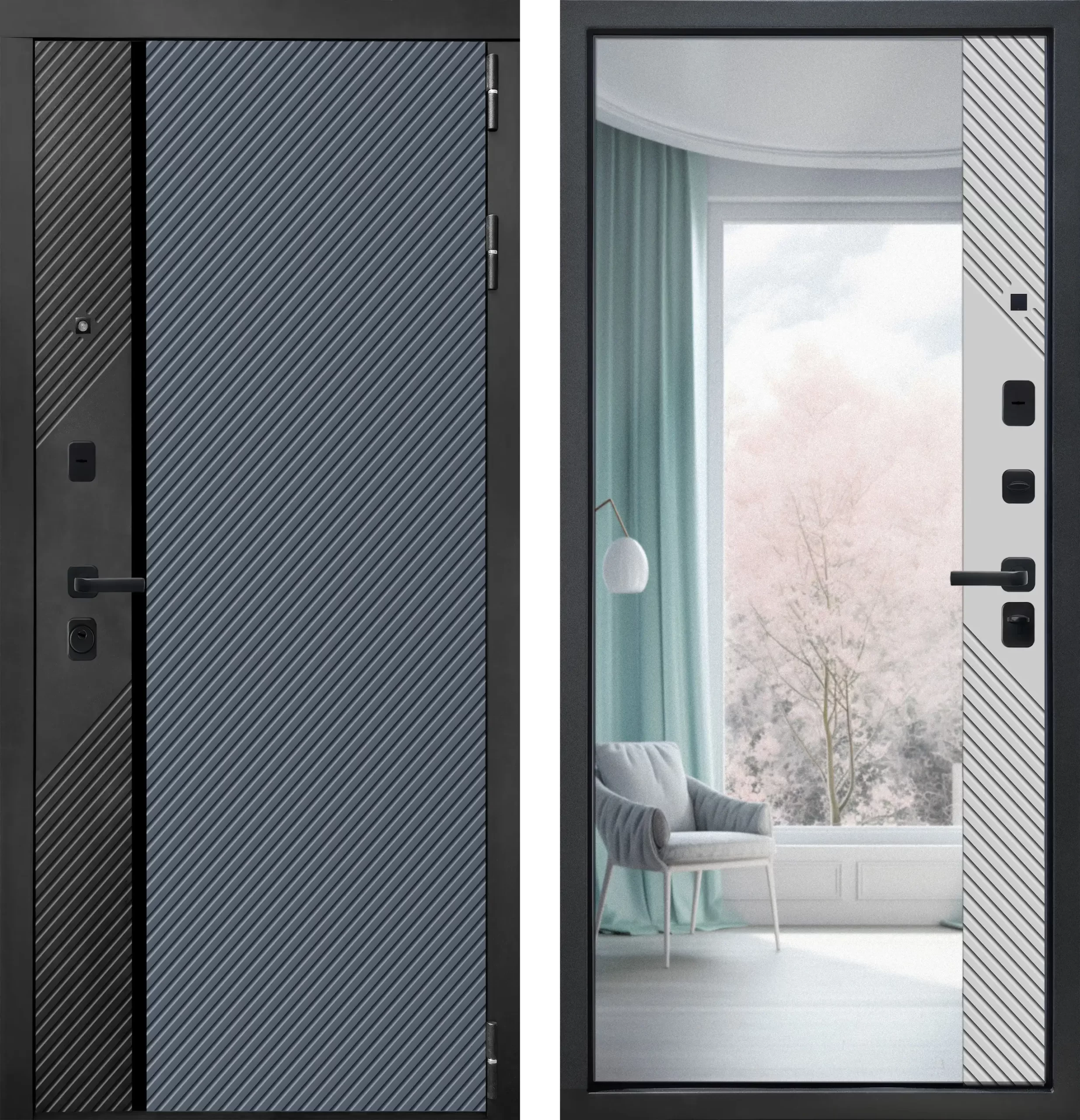 Входная дверь МеталЮр 3К M17 Velluto Gelato 860*2050 L Входная дверь МеталЮр 3К M17 Velluto Gelato 860*2050 L