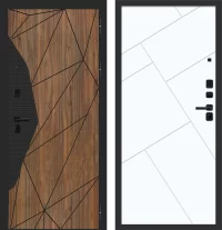 Входная дверь МеталЮр 3К M105 Velluto Bianco