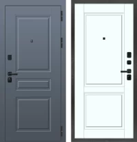 Входная дверь МеталЮр 3К M107 Velluto Bianco