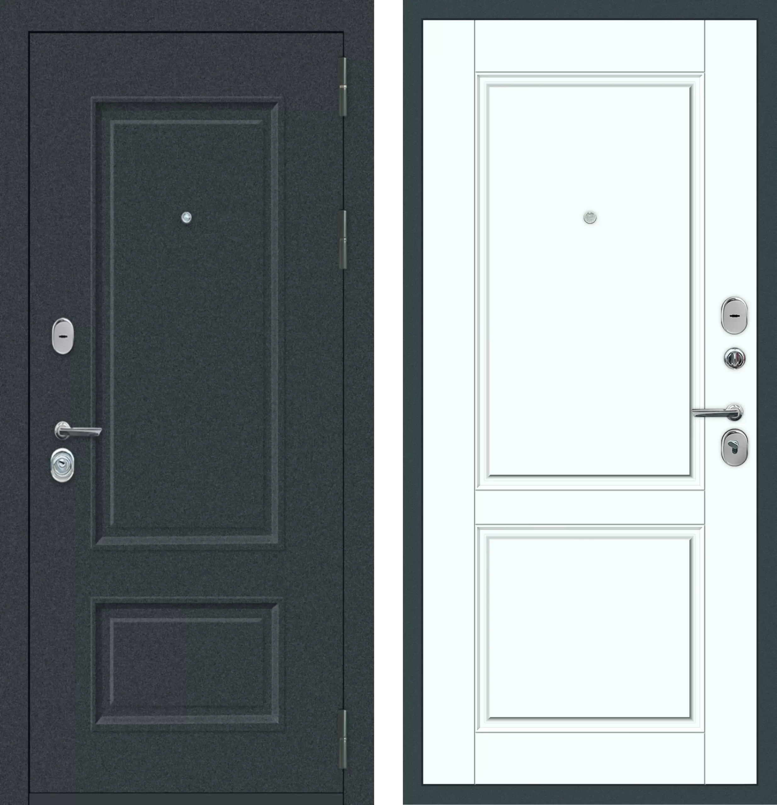 Входная дверь МеталЮр 3К M70 Velluto Bianco 860*2050 R Входная дверь МеталЮр 3К M70 Velluto Bianco 860*2050 R