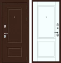 Входная дверь МеталЮр 3К M71 Velluto Bianco 860*2050 R