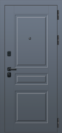 Входная дверь МеталЮр 3К M107 Velluto Bianco