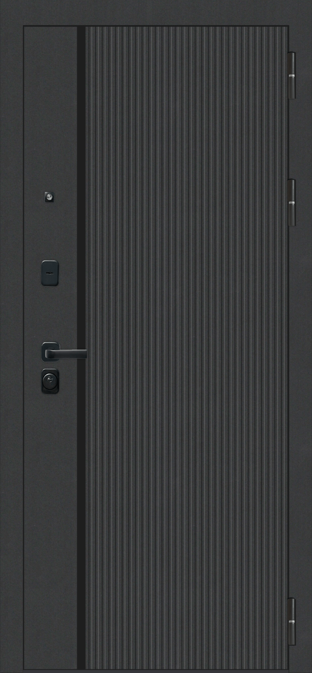 Входная дверь МеталЮр 3К M9 Velluto Bianco вс. Черная 860*2050 R Входная дверь МеталЮр 3К M9 Velluto Bianco вс. Черная 860*2050 R